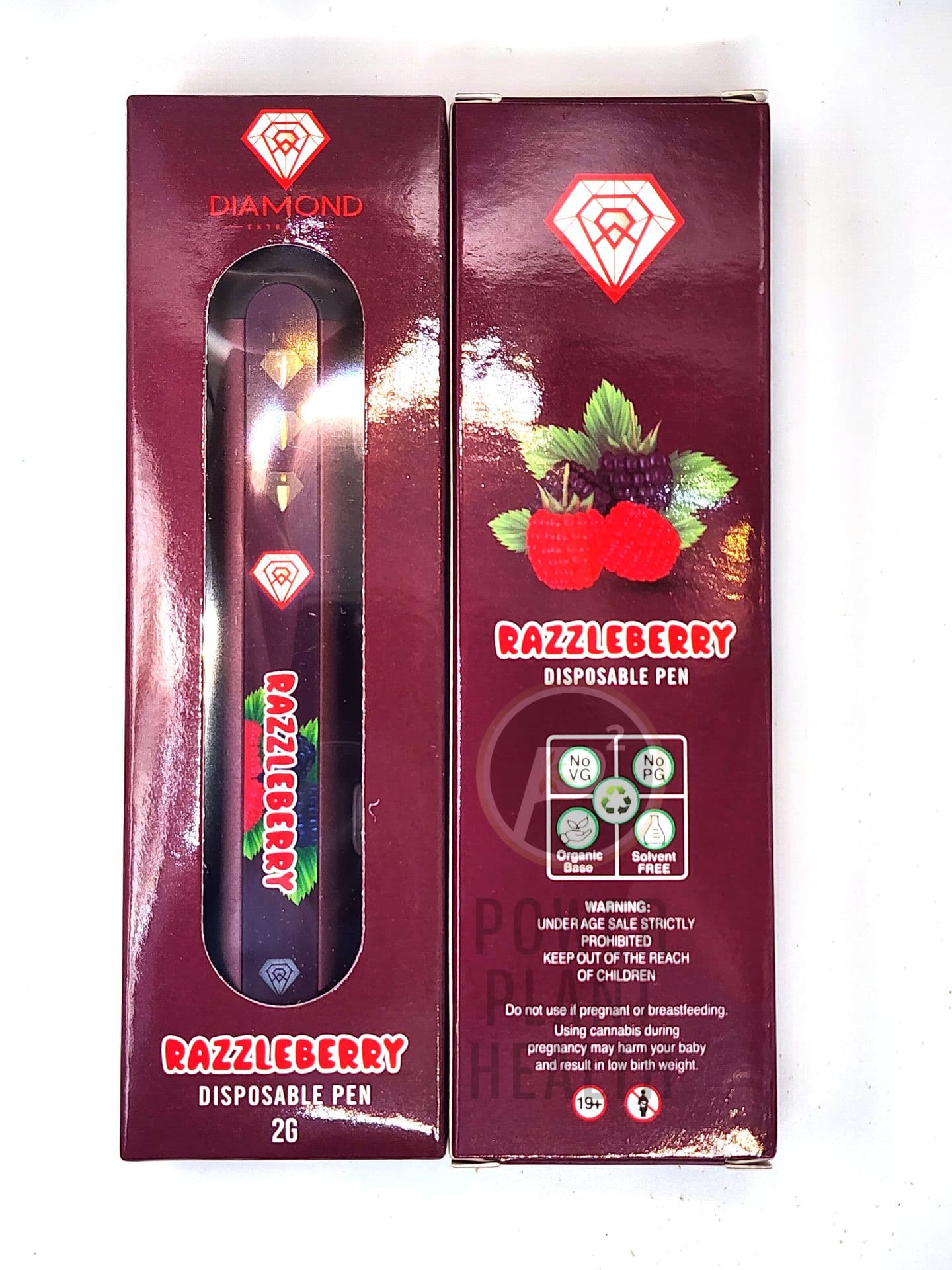 Diamond Concentrates – Razzleberry - THC Disposable Pen (2 Grams)