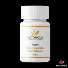 Notorious - CBD Capsules - 100mg (2000MG)