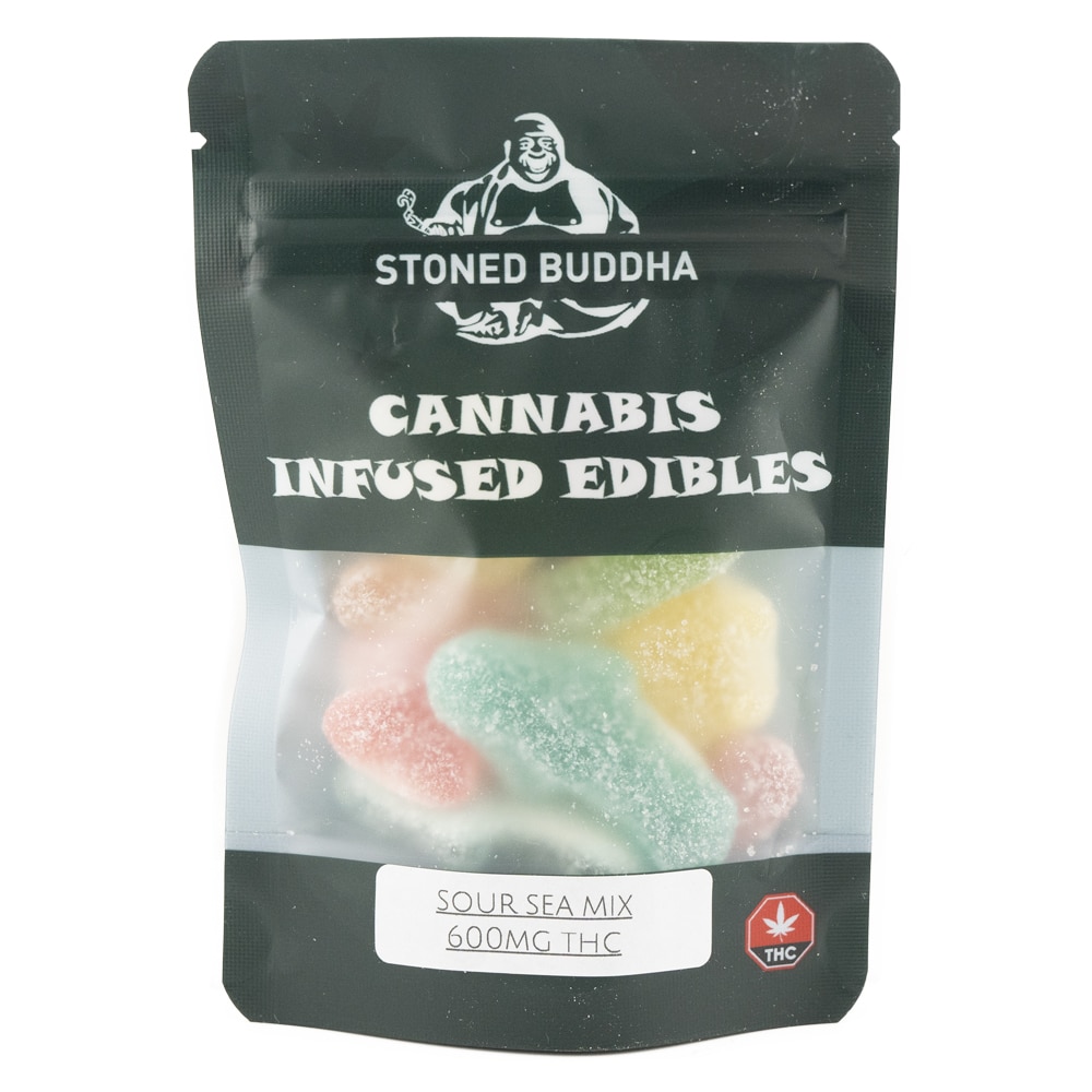 Stoned Buddha - THC Sour Sea Mix - 75MG (600MG)
