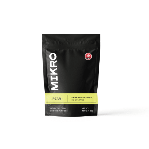 Mikro - Pear - 100MG THC Gummies