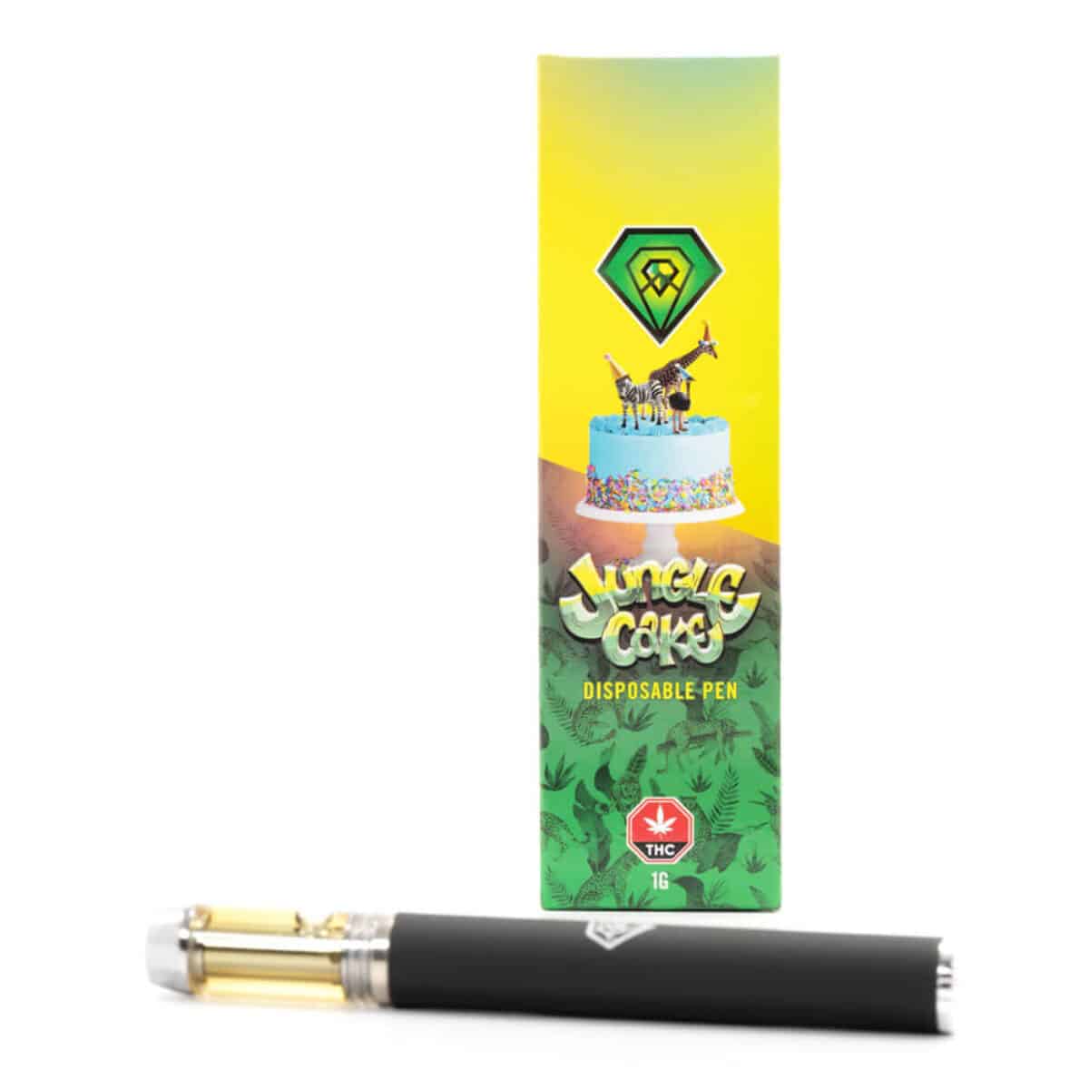 Diamond Concentrates – Jungle Cake - THC Disposable Pen