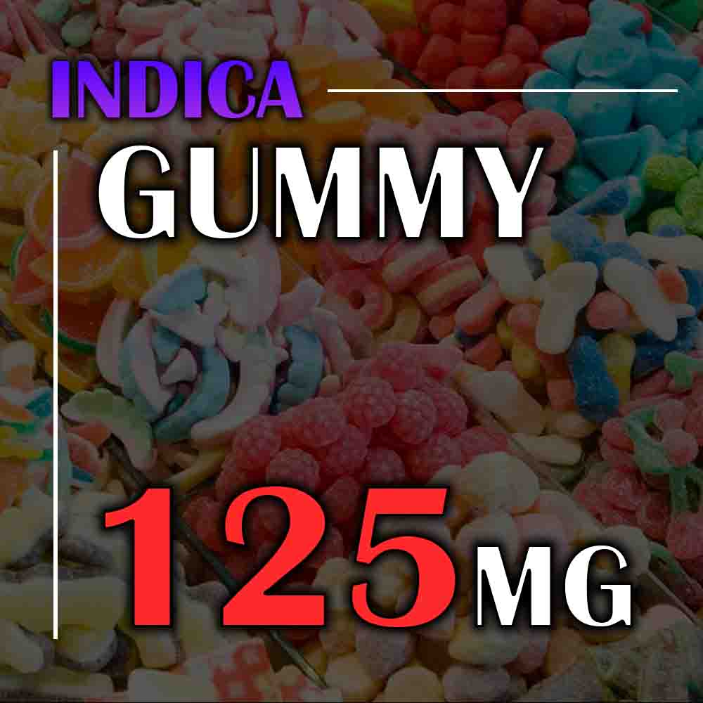 White Label - Candy Gummy - 125 MG INDICA