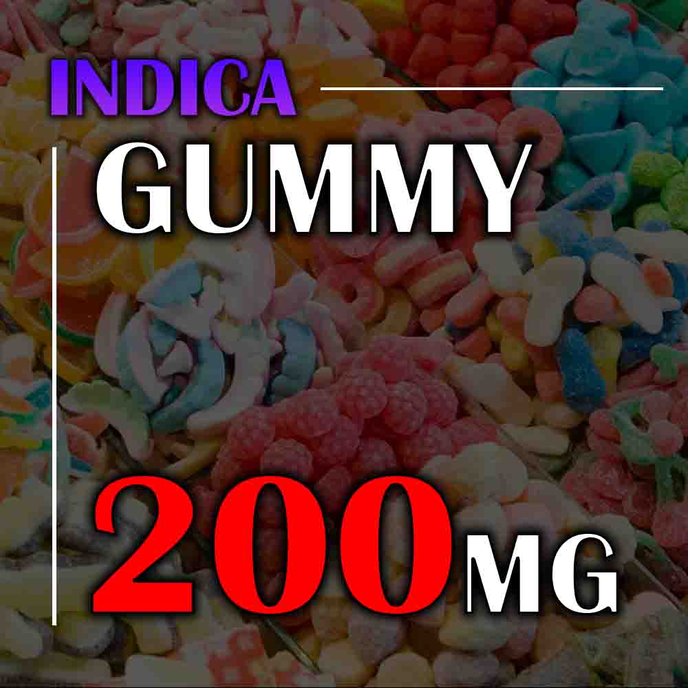 White Label - Candy Gummy - 200 MG INDICA