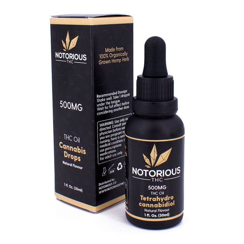 Notorious - THC Tincture - 30ml (500MG)