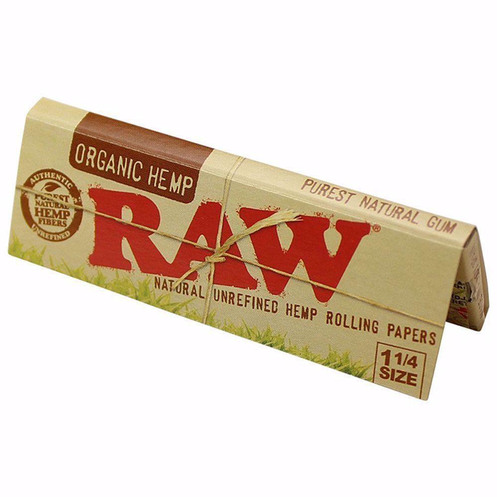RAW - Organic Hemp Rolling Paper - 1 1/4