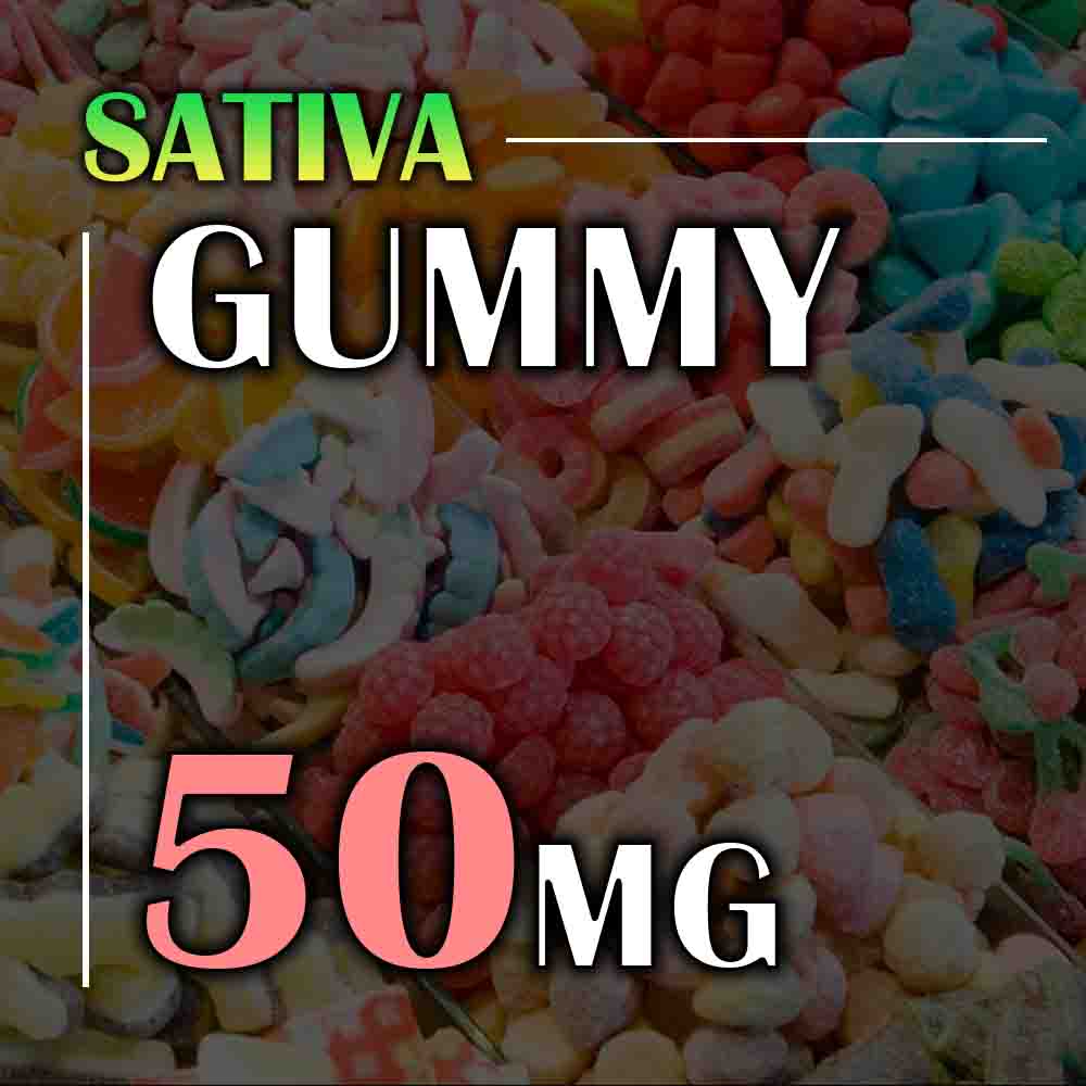 White Label - Candy Gummy - 50 MG SATIVA