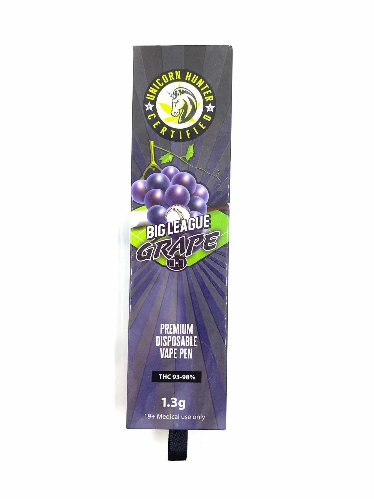 Unicorn Hunter - Grape - THC Disposable Pens