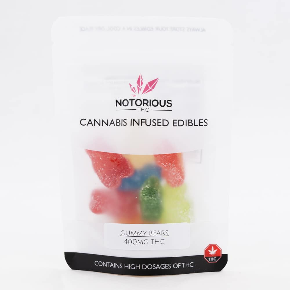 Notorious - THC Sour Gummy Bears - 50MG (400MG)