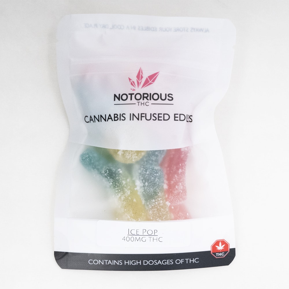 notorious gummies ice pops 400mg updated sticker